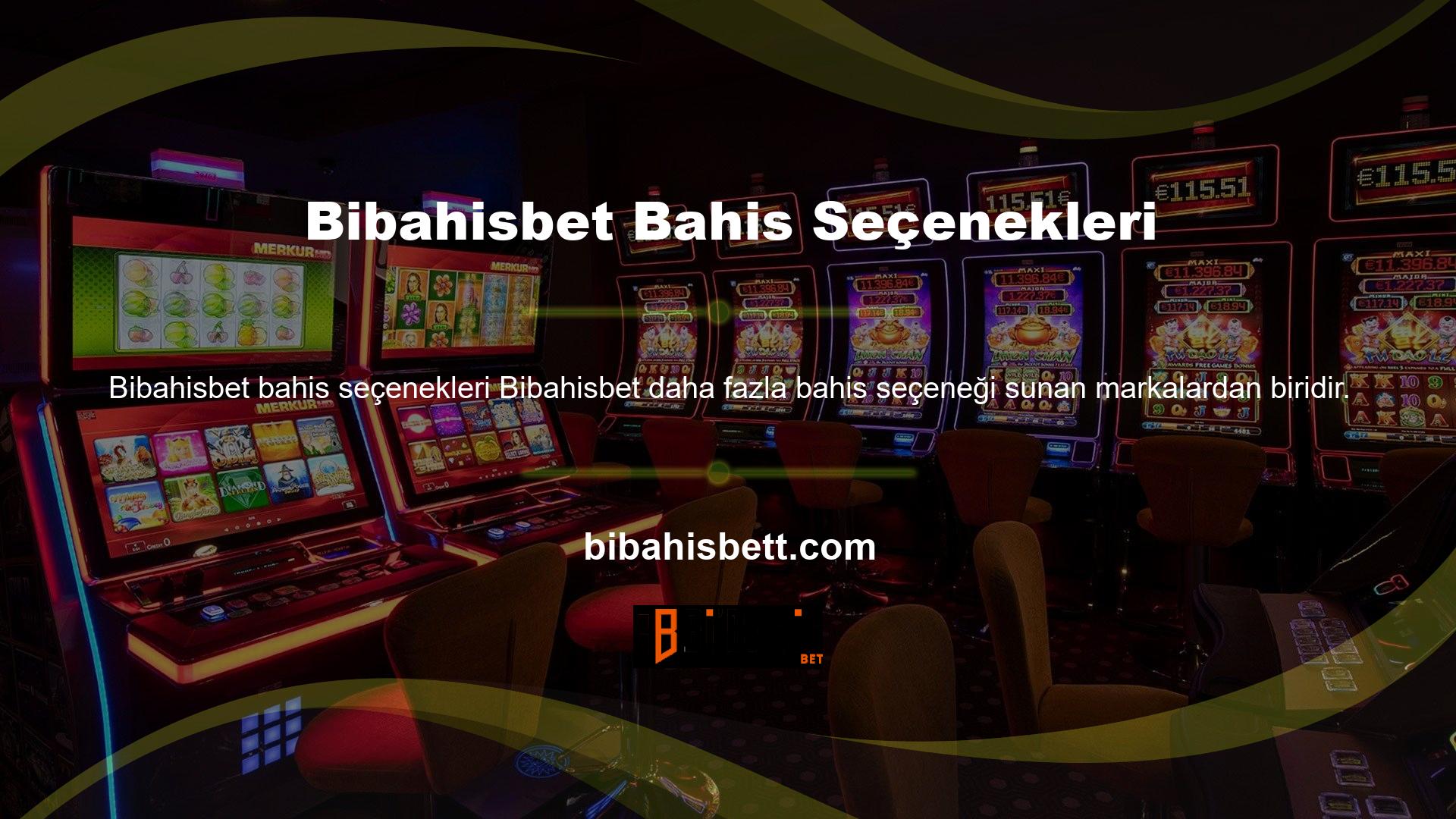 Bahis sitesinde bahis oynayabileceğiniz birçok tür vardır